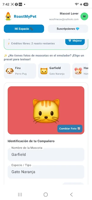 RoastMyPet AI Screenshot 2