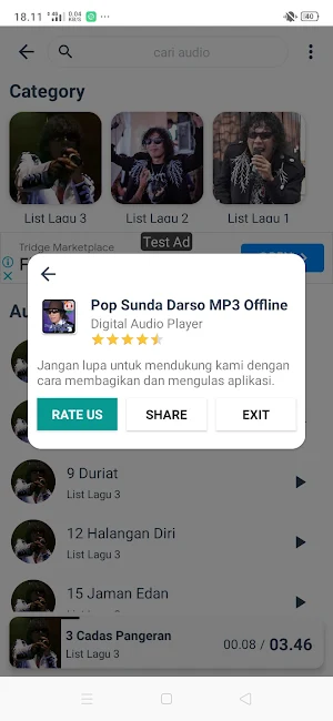 Pop Sunda Darso MP3 Offline Screenshot 3