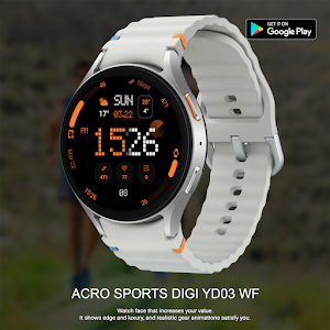 ACRO Sports Digi YD3 Watchface Screenshot 2
