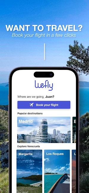 WeFly: Flights & Destinations Screenshot 1