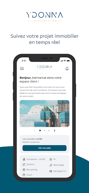 YDONNA IMMOBILIER Screenshot 0