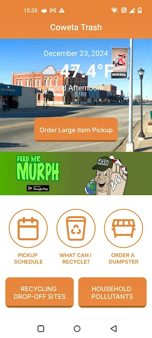 Coweta Trash & Recycling Screenshot 1