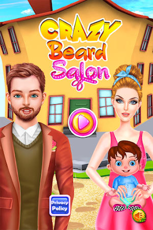 Crazy beard salon Screenshot 0
