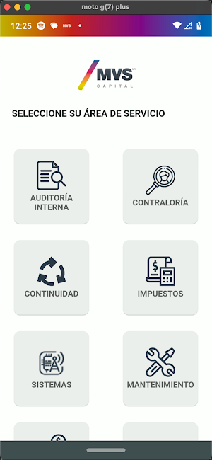 Mesa de Servicios MVS Capital Screenshot 2