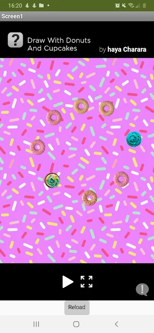 draw with donuts and cupcakes Screenshot 3