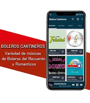 Boleros Cantineros - Boleros del Recuerdo Free Screenshot 2