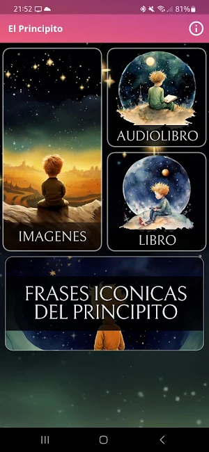 El Principito - Libro y Frases Screenshot 0