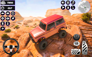 SUV Jeep Driving Offroad Game Screenshot 0