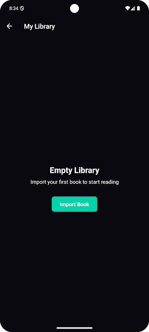 LeafTok - Leitor de livros Screenshot 1