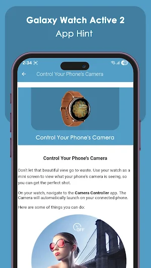 Galaxy Watch Active 2 App Hint Screenshot 1