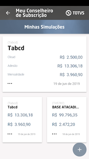 Meu Conselheiro de Subscrição Screenshot 1