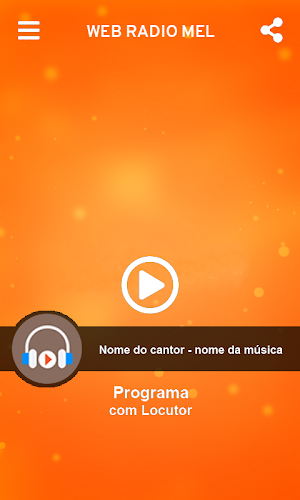 Web Rádio Mel Screenshot 1