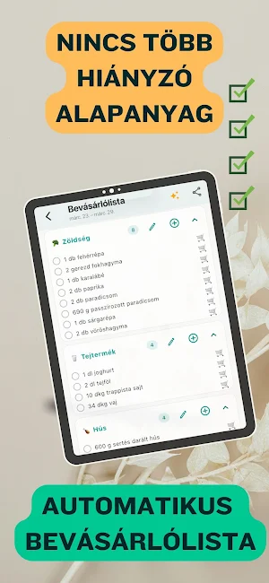 Heti Menü Screenshot 1