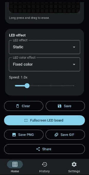 LED Drawing Board Screenshot 2