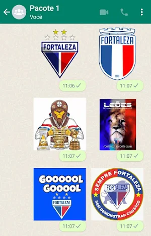 Figurinhas do Fortaleza | Stickers do Leão do PICI Screenshot 2