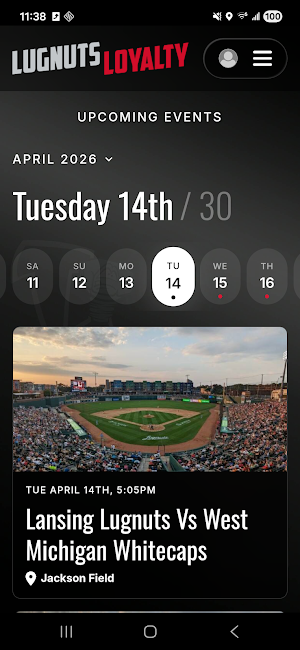 Lugnuts Loyalty Screenshot 2