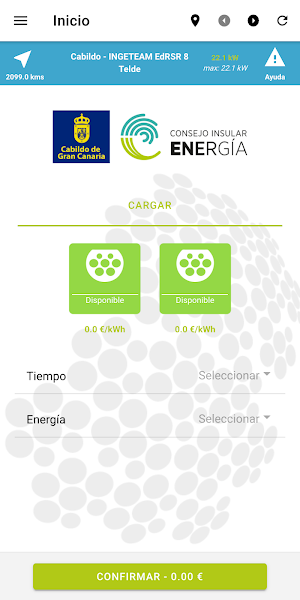 Movilidad Eléctrica GC Screenshot 0