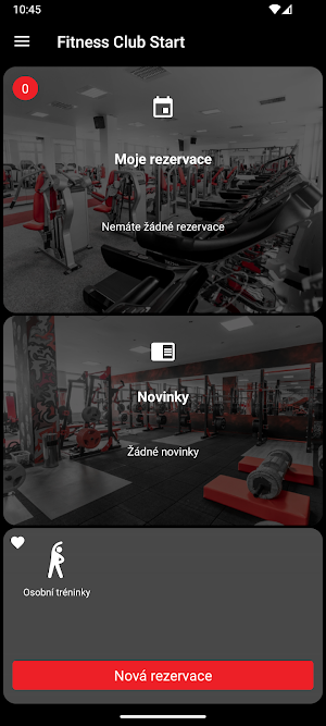 Fitness Club Start Screenshot 0