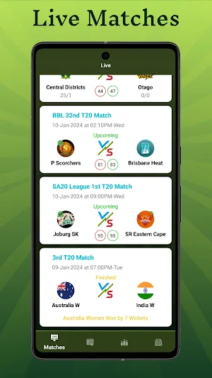 Live Cricket TV HD 2025 Screenshot 1