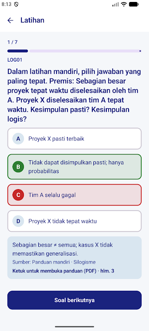 Soal BUMN 2027 TKD & AKHLAK Screenshot 1