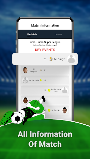 Football HD TV Live Score Screenshot 3