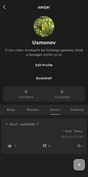 Bookblog Screenshot 0