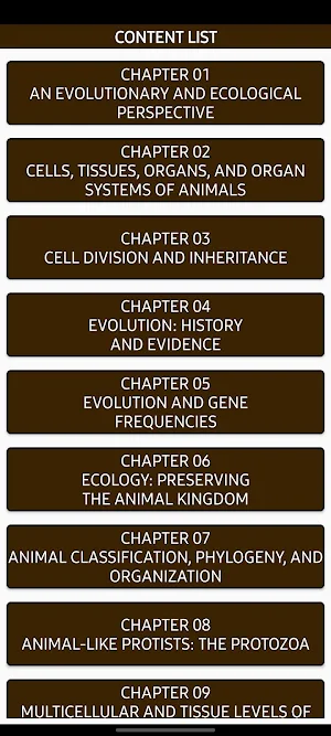 Zoology Miller and Harley Quiz Screenshot 2