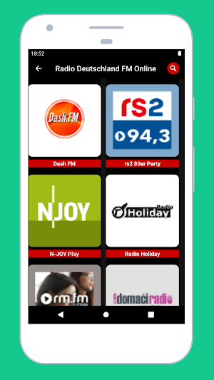 German Radio Stations App - DE Screenshot 2