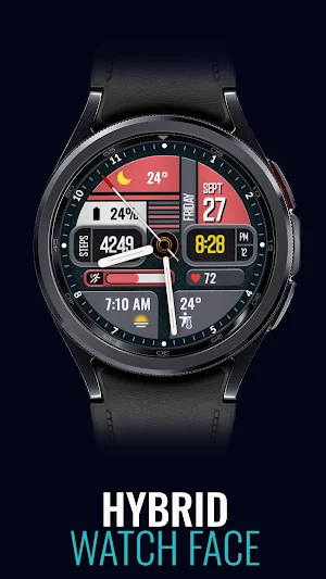 Tancha S89 Hybrid Watch Face Screenshot 1