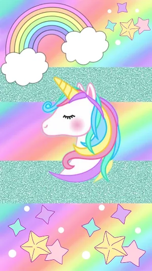Kawaii Unicorn Wallpapers HD Screenshot 2