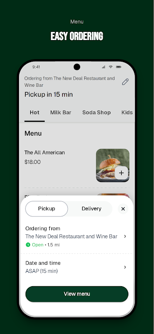 The New Deal Restaurant Screenshot 2