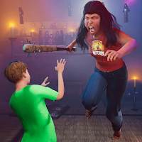 Scary Step Mother Escape Game
