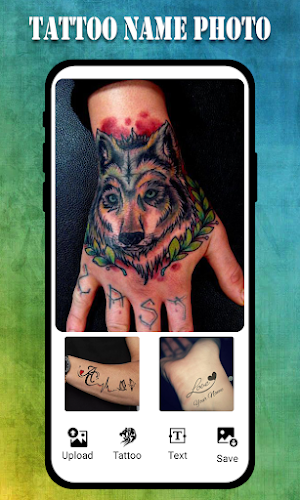 Tattoo Name On My Photo Editor Screenshot 1
