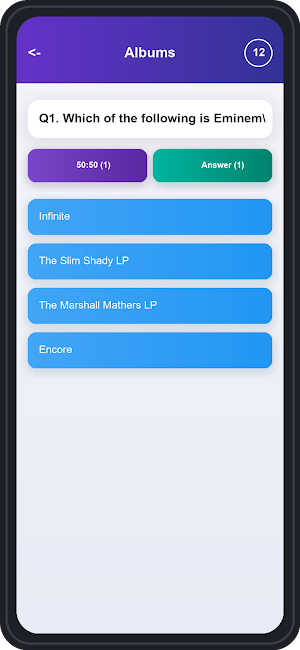 Eminem Trivia Quiz Screenshot 3