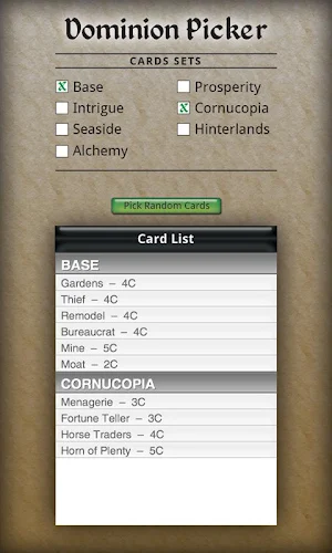 Dominion Picker Screenshot 1