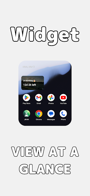 JIKAN : COUNTDOWN APP Screenshot 0