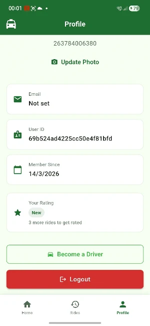 FairRide Screenshot 2