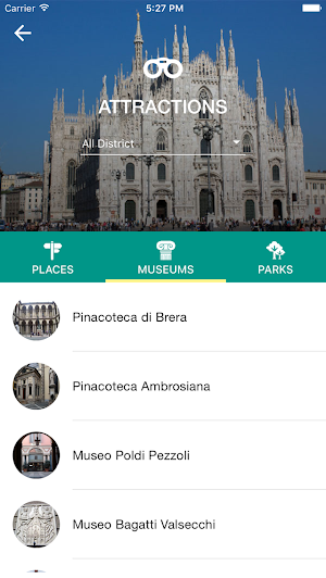 Milan Travel Guide Screenshot 1