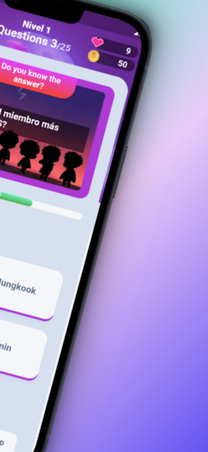 BTS Quiz ES Screenshot 1