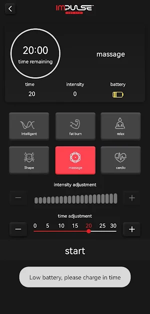Impulse ems kit Screenshot 1