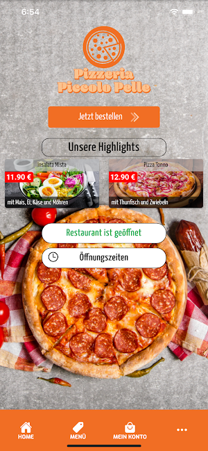 Pizzeria Piccolo Pelle Screenshot 0