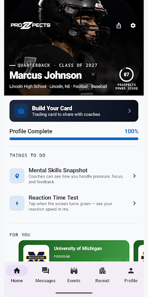 ProZpects Screenshot 1