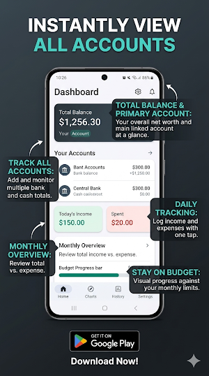Daily Finance: Budget Tracker Screenshot 0