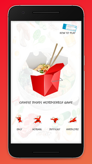 Chinese Dishes Wordsearch Game Screenshot 0