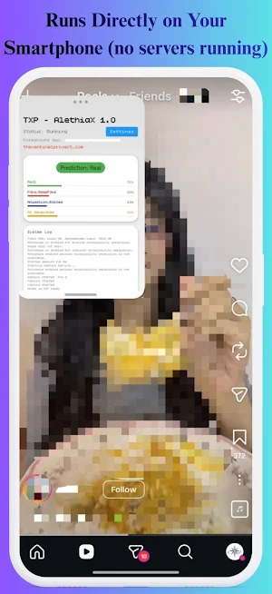 AlethiaX-Realtime AI Detection Screenshot 1