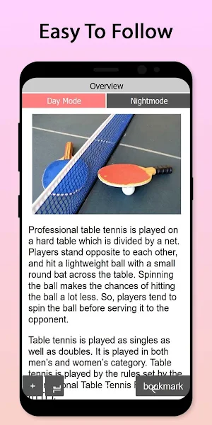 Easy Table Tennis Tutorial Screenshot 2