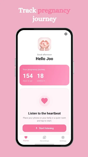 Baby Heartbeat Monitor: Bubli Screenshot 2