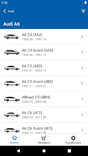 AVS-Car Parts Screenshot 2