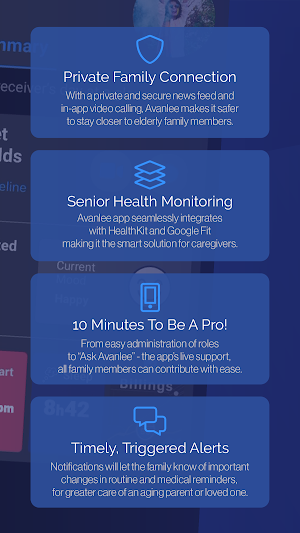 Avanlee - Senior Care Made Easy Screenshot 1