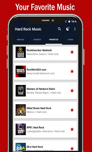 Hard Rock Music Screenshot 2